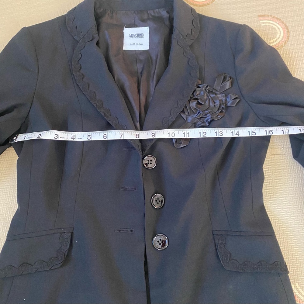 Vintage 2000s Moschino Blazer Suit Jacket - Picture 8 of 8
